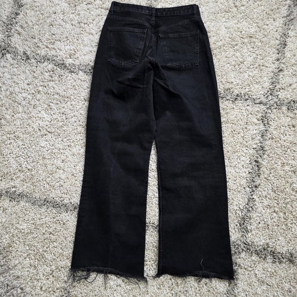 Zara Black High Rise Bootcut Jeans Size 6 - Picture 2 of 7